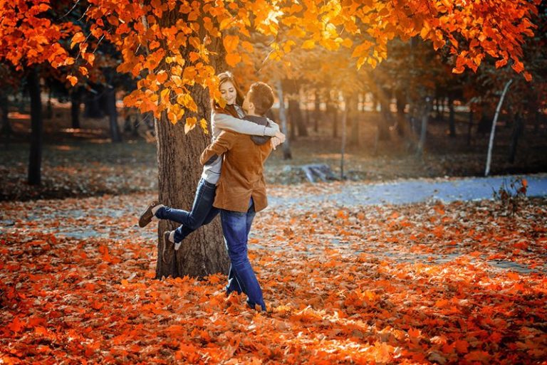 Картинки про осень и любовь (36 фото) • Развлекательные