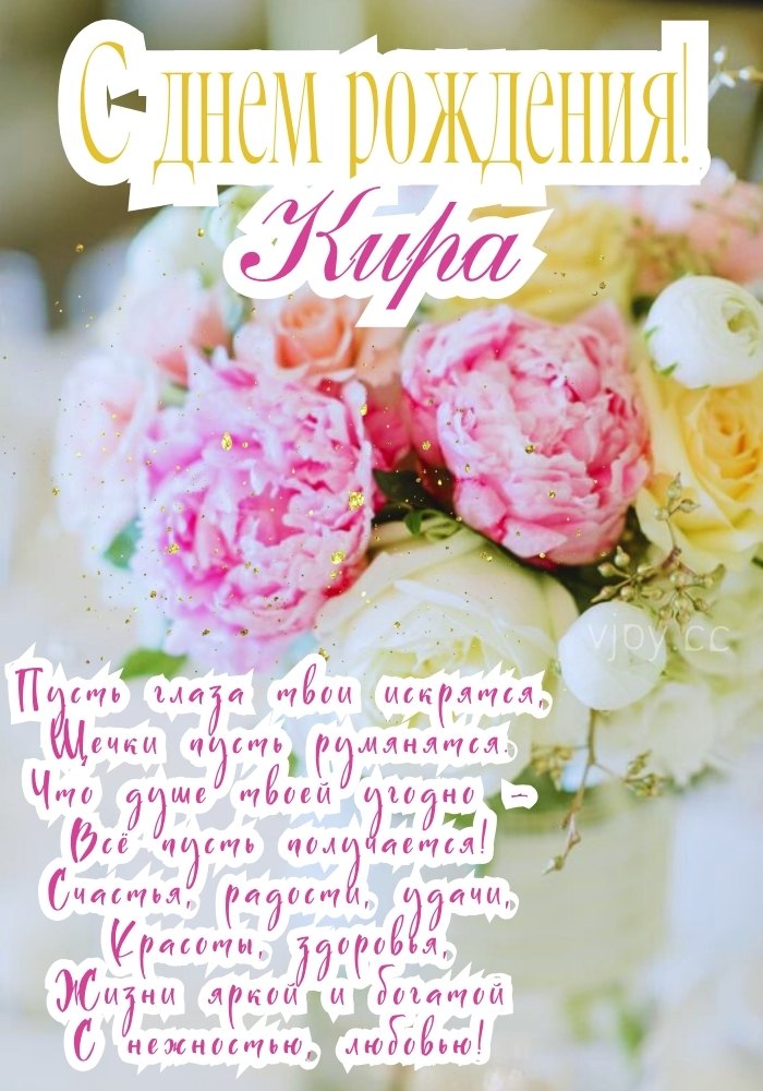 День рождения Киры. 