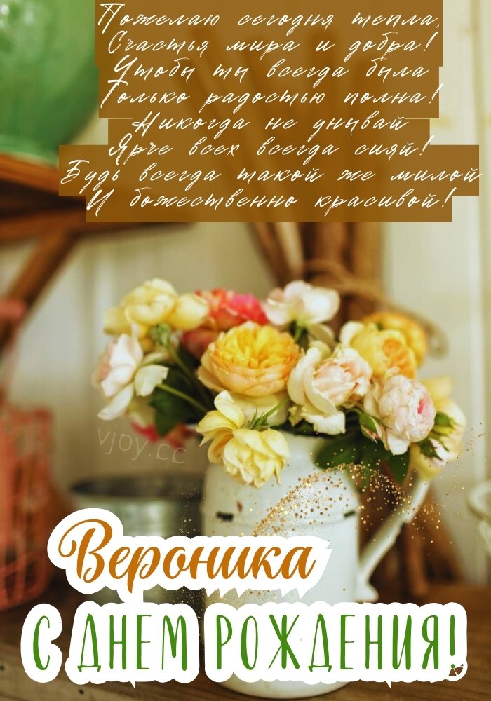 С днем рождения Веронику! 