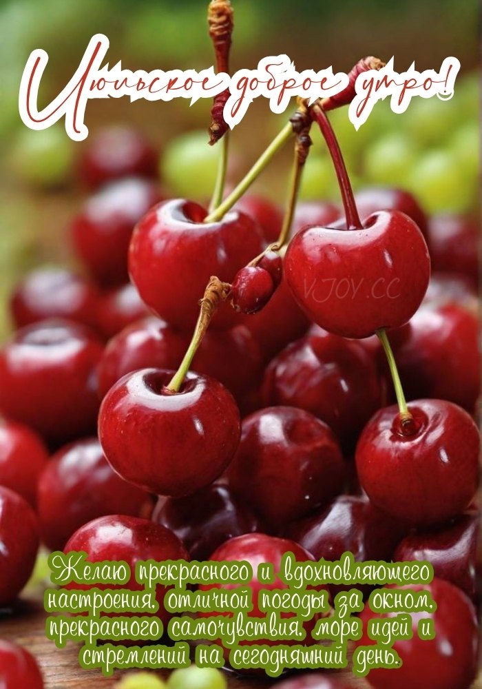 Доброе июльское утро! - картинка. 
