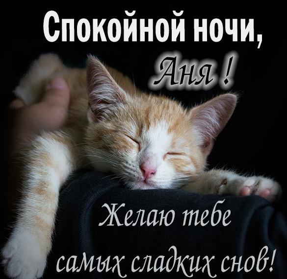 Аня спокойной ночи сладких снов. Смотреть фото Аня спокойной ночи сладких снов. Смотреть картинку Аня спокойной ночи сладких снов. Картинка про Аня спокойной ночи сладких снов. Фото Аня спокойной ночи сладких снов