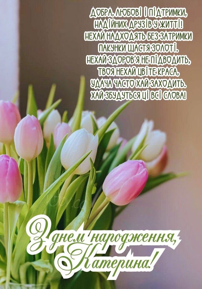 Іменна картинка для Каті до її свята 