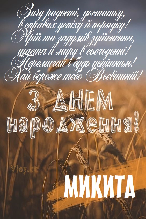 Красиві картинки - З днем народження, Микита! (41 фото)