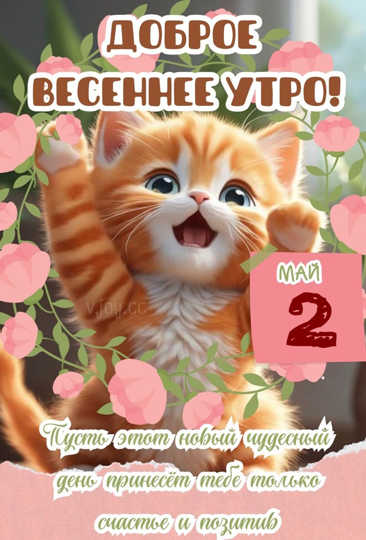 Красивые картинки - Доброе весеннее утро 2 мая! (40 фото)