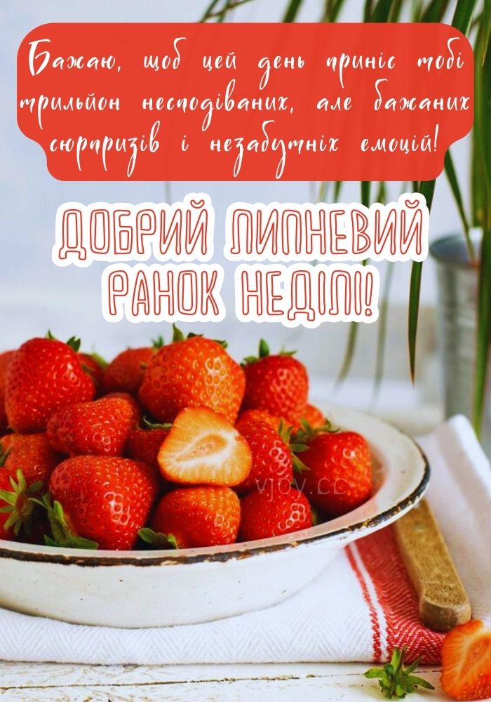 Недільний добрий ранок! 