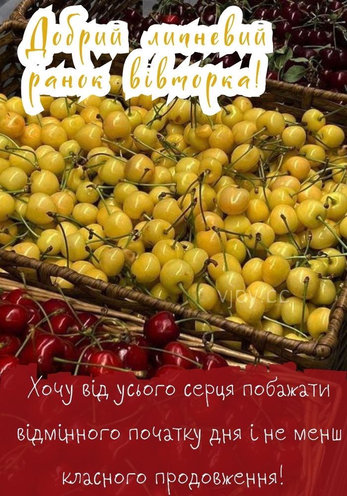 Вдалого літнього вівторка. 