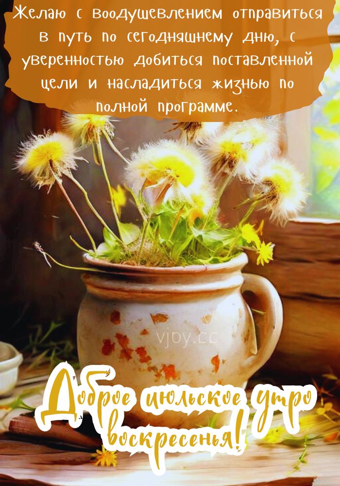 Хорошего воскресенья!