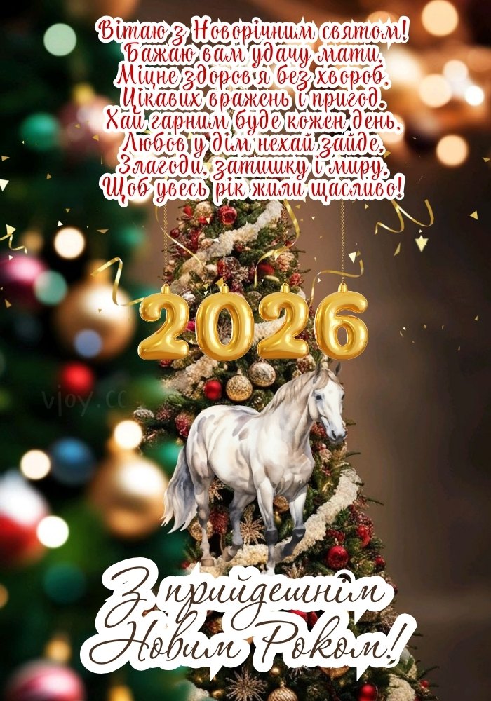 Щастя і світла в прийдешньому році 2026